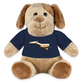 Lévrier vif I Chien - Chien en peluche Helge MiniFeet® - jaune soleil - Devant