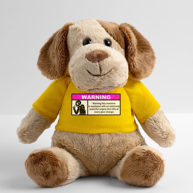Warning Chien en peluche Helge MiniFeet®