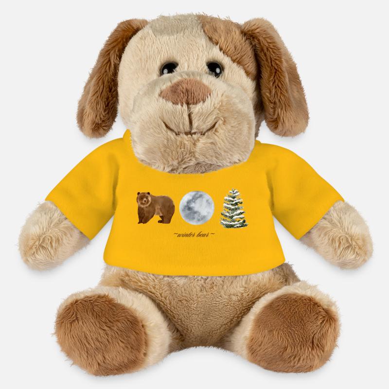 Winter Bear - MiniFeet® Dog Helge - sun yellow