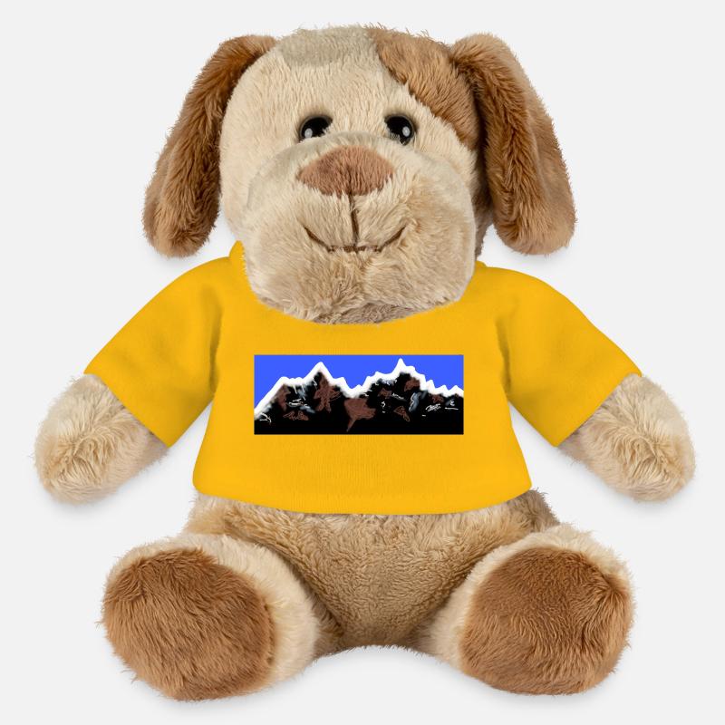Berge  - MiniFeet® Hund Helge - Sonnengelb