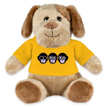 die drei affen - MiniFeet® Hund Helge - Sonnengelb - Vorne