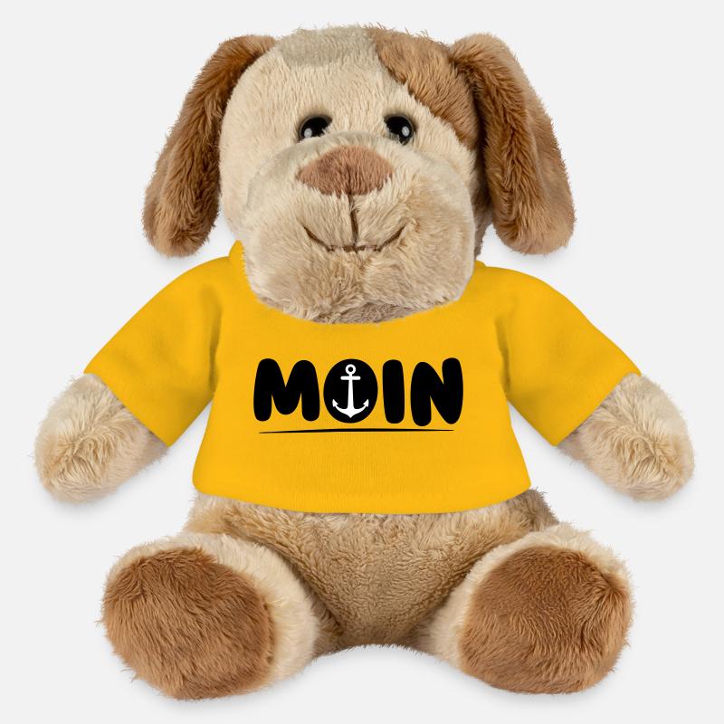 Moin mit Anker - MiniFeet® Hund Helge - Sonnengelb