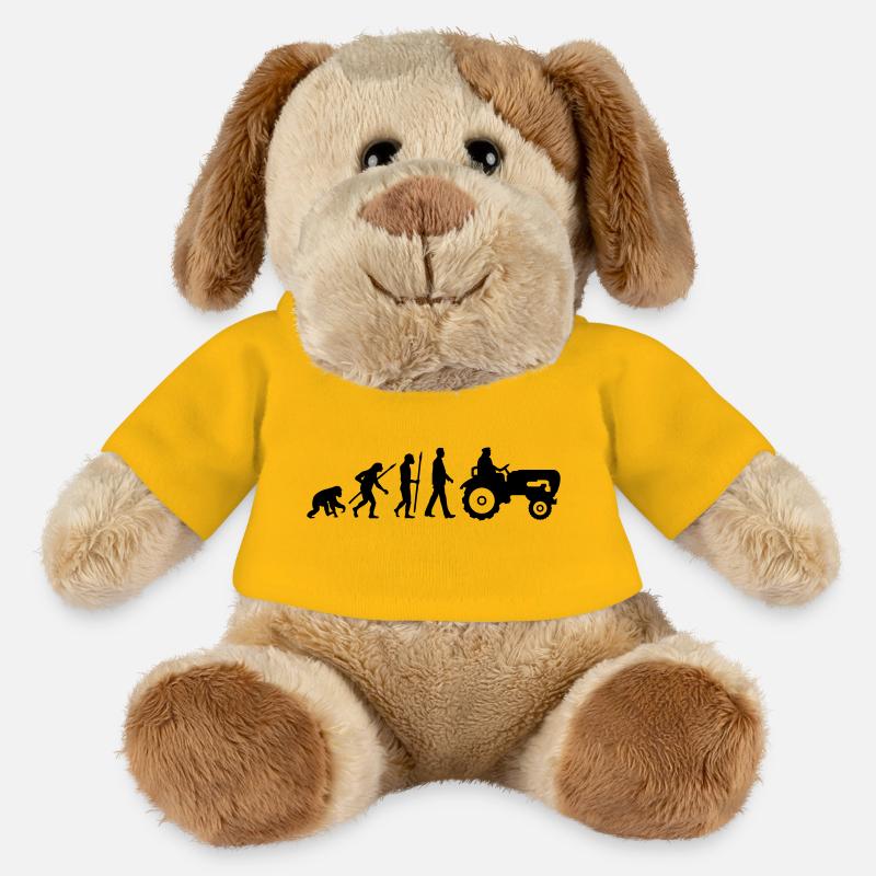 evolution_bauer_mit_traktor_032013_a_1c - MiniFeet® Hund Helge - Sonnengelb