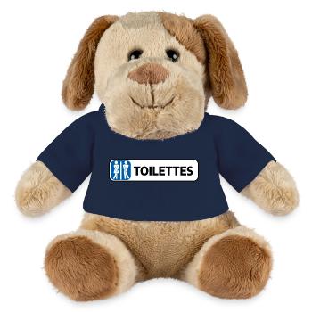 toilet - MiniFeet® Dog Helge - sun yellow - Front