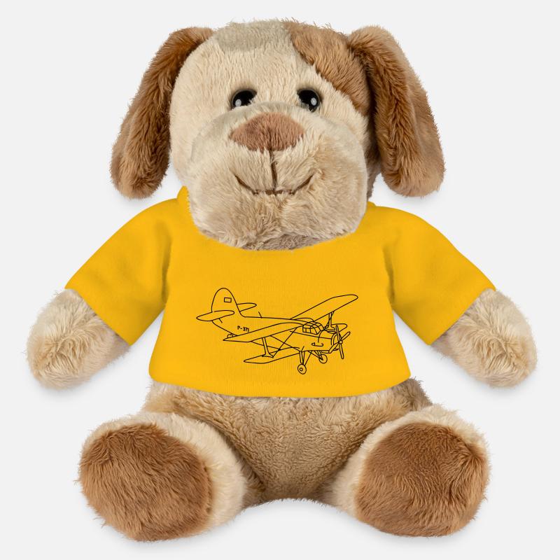Doppeldecker - MiniFeet® Hund Helge - Sonnengelb