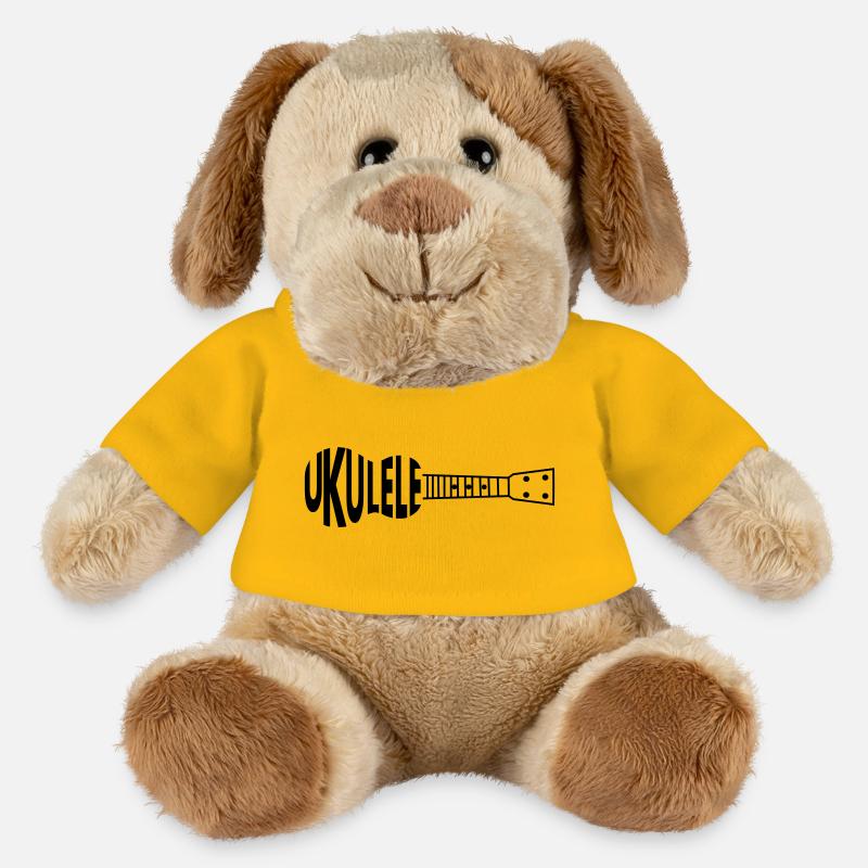 Ukulele Ukulele - MiniFeet® Hund Helge - Sonnengelb
