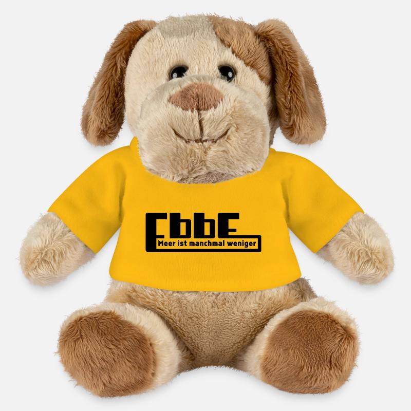 Ebbe - Meer ist manchmal weniger - MiniFeet® Hund Helge - Sonnengelb