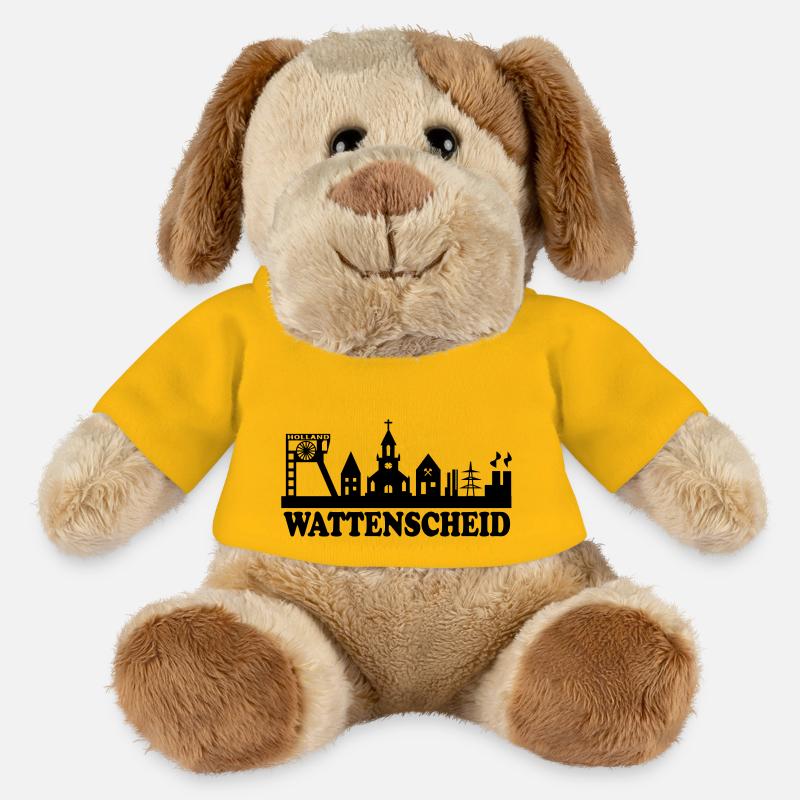 Skyline Wattenscheid - MiniFeet® Hund Helge - Sonnengelb