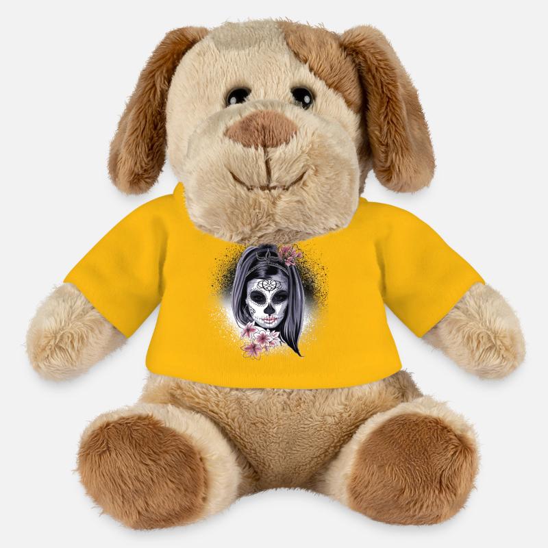 Skullhead - MiniFeet® Hund Helge - Sonnengelb