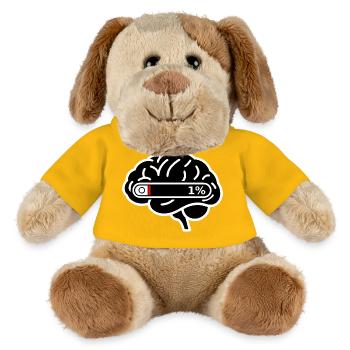 Brain_Loading_1 _Digital_Burnout - MiniFeet® Dog Helge - sun yellow - Front