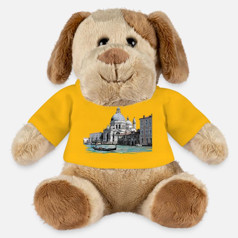 Venedig - MiniFeet® Hund Helge - Sonnengelb