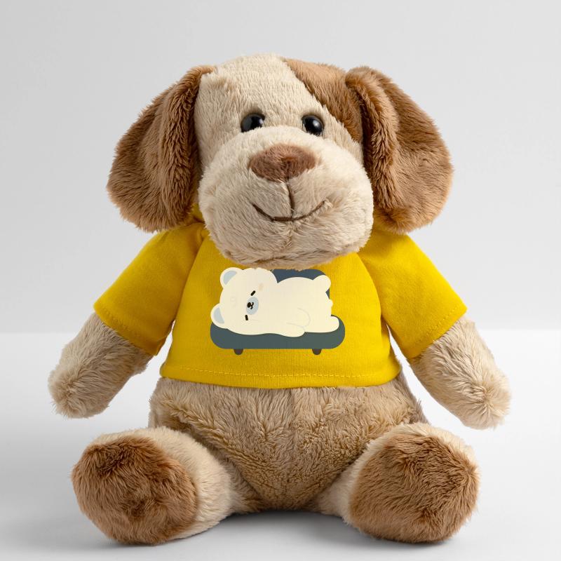Müder Eisbär auf Sofa MiniFeet® Hund Helge