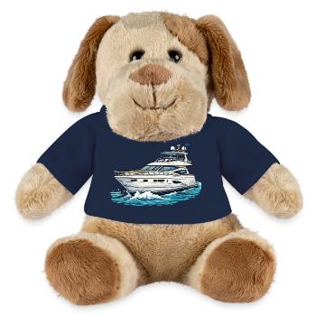 Maritimer Yacht Stil - MiniFeet® Hund Helge - Sonnengelb - Vorne