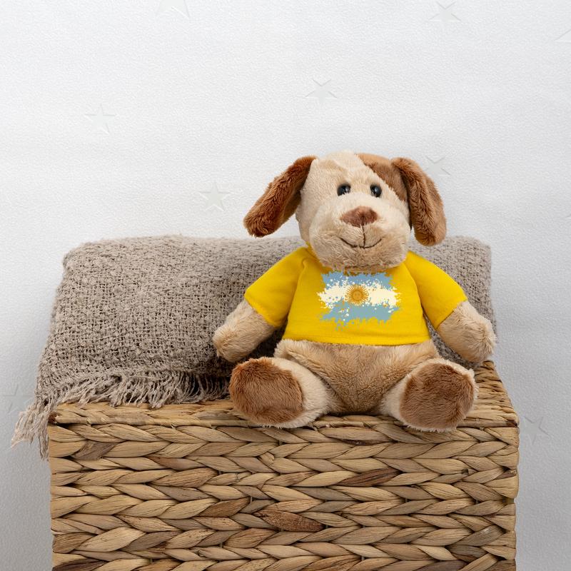 Éclaboussure du drapeau argentin Chien en peluche Helge MiniFeet®