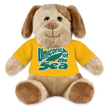 Einhörner des Meeres - MiniFeet® Hund Helge - Sonnengelb - Vorne