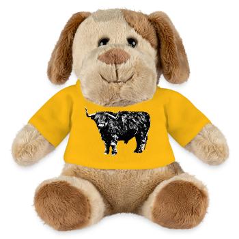Highland Cattle - MiniFeet® Hund Helge - Sonnengelb - Vorne