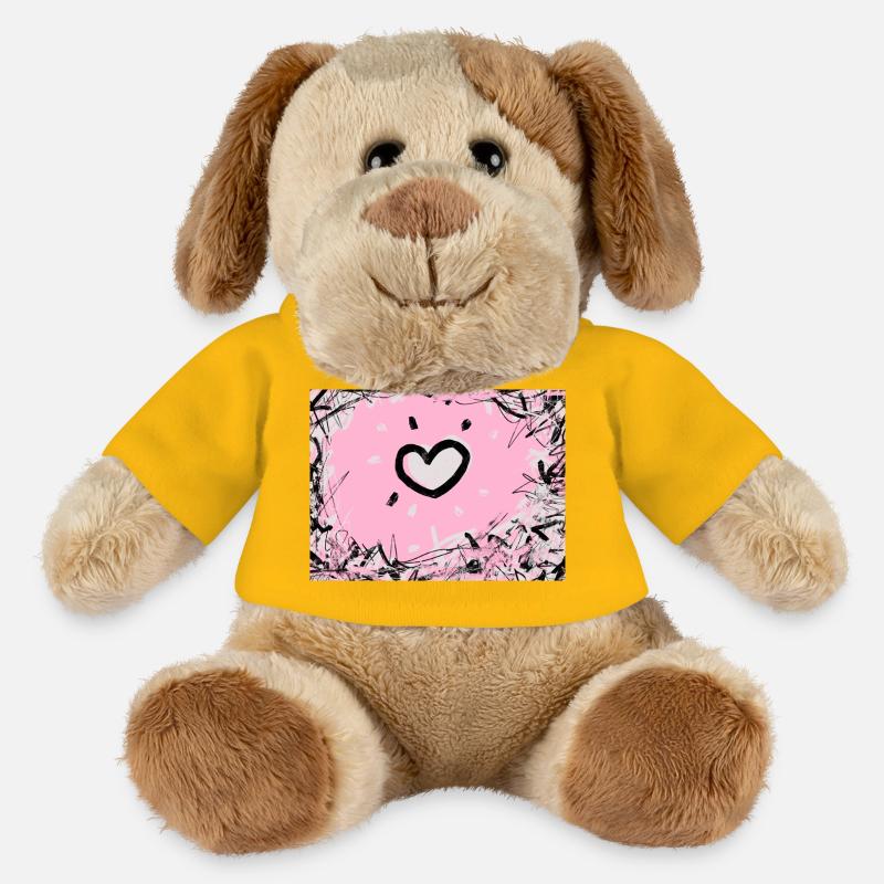 Keep Out - MiniFeet® Dog Helge - sun yellow