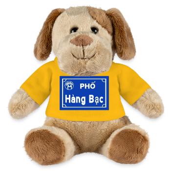 silberstraase in hanoi Vietnam  - MiniFeet® Hund Helge - Sonnengelb - Vorne