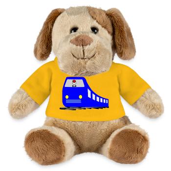 Zug - MiniFeet® Hund Helge - Sonnengelb - Vorne