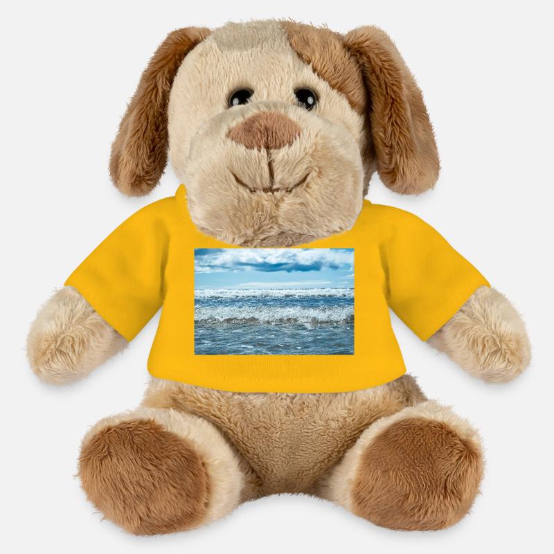 Wellenrauschen - MiniFeet® Hund Helge - Sonnengelb