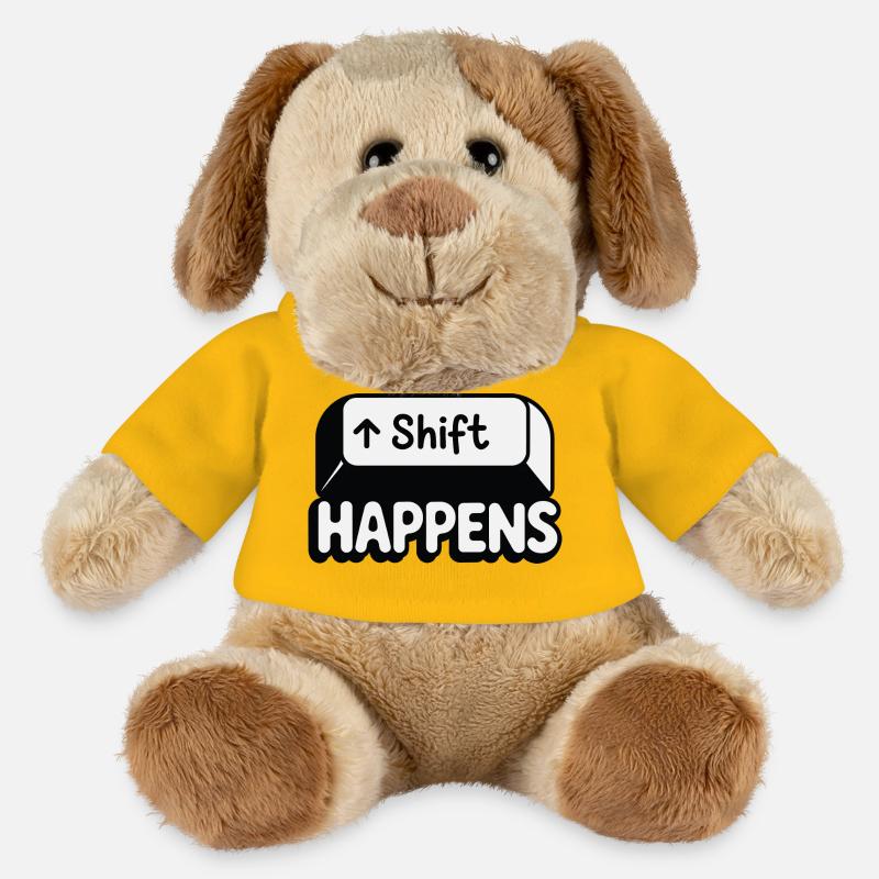 Verschiebung findet statt - MiniFeet® Hund Helge - Sonnengelb