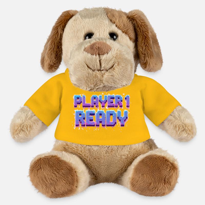 Player 1 Ready - MiniFeet® Hund Helge - Sonnengelb