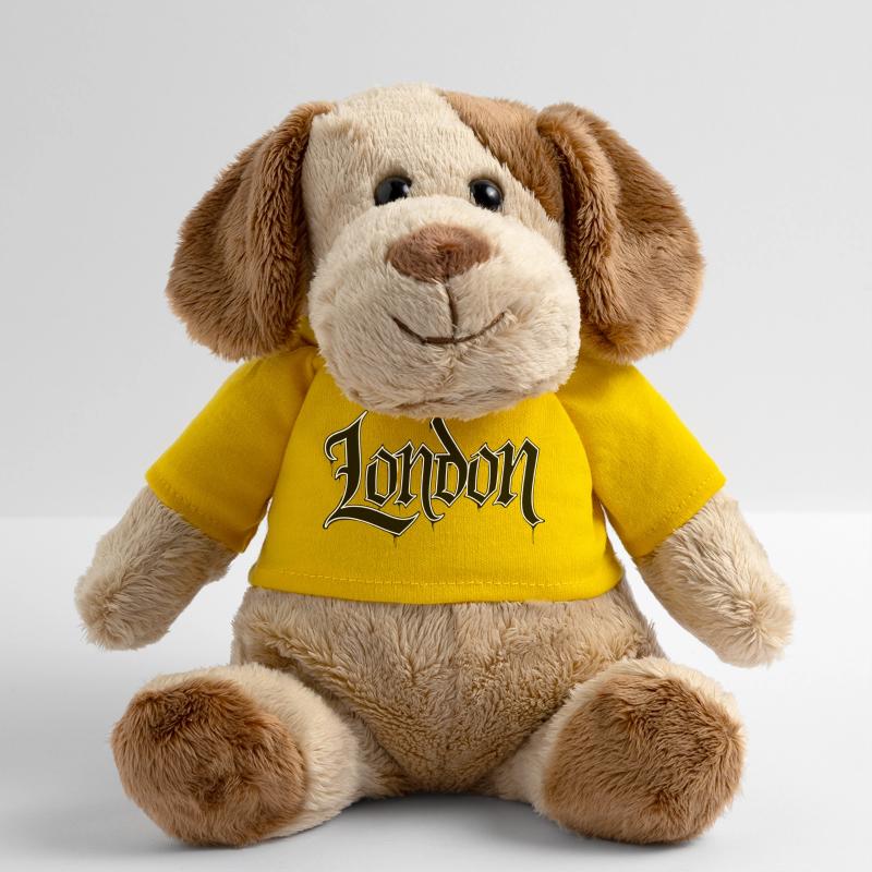 Conception typographique graphique de Londres Chien en peluche Helge MiniFeet®
