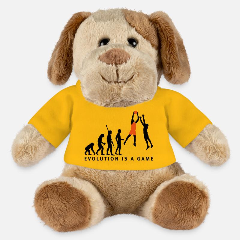 evolution_basketball_072011_d_2c - MiniFeet® Dog Helge - sun yellow