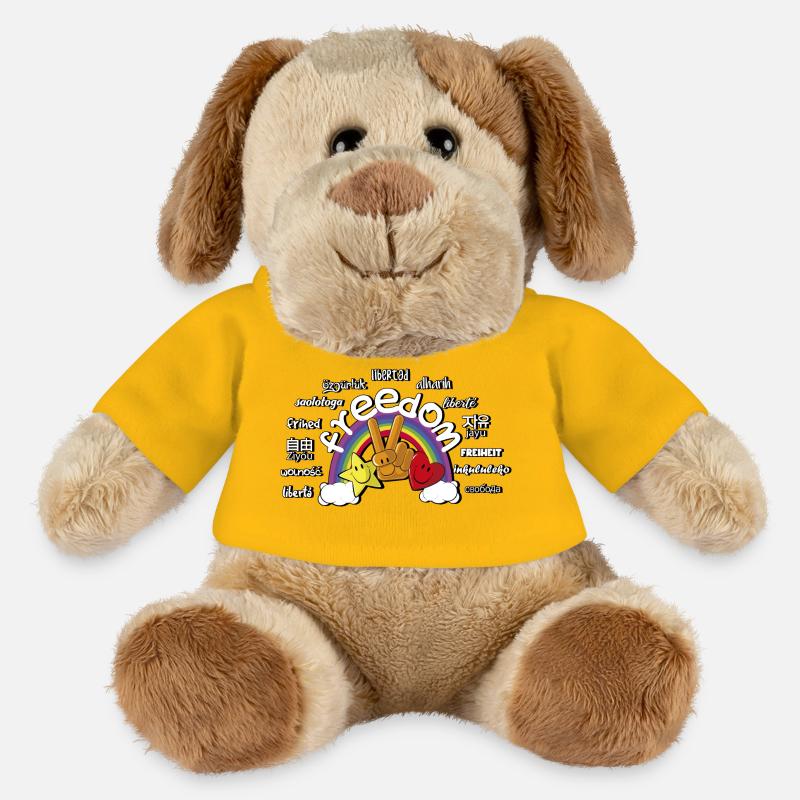 regenbogen - MiniFeet® Hund Helge - Sonnengelb