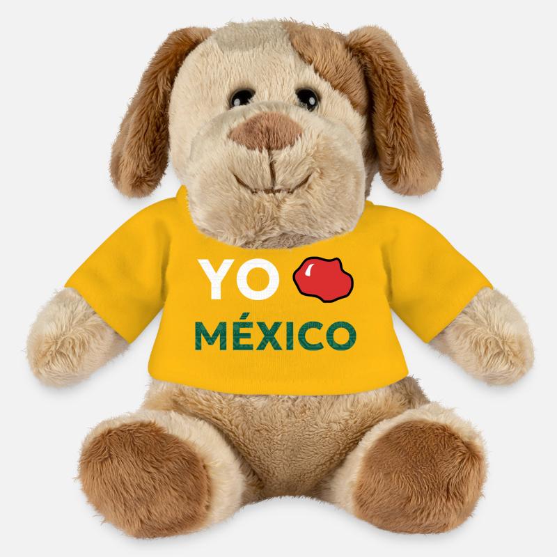 YO AMO MEXIKO - MiniFeet® Hund Helge - Sonnengelb