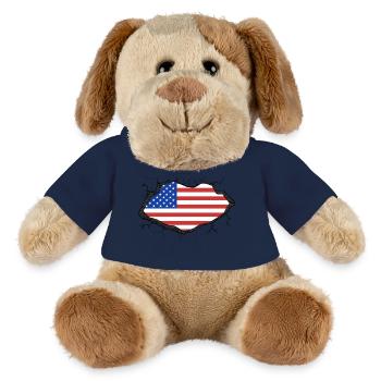 American Flag - MiniFeet® Dog Helge - sun yellow - Front