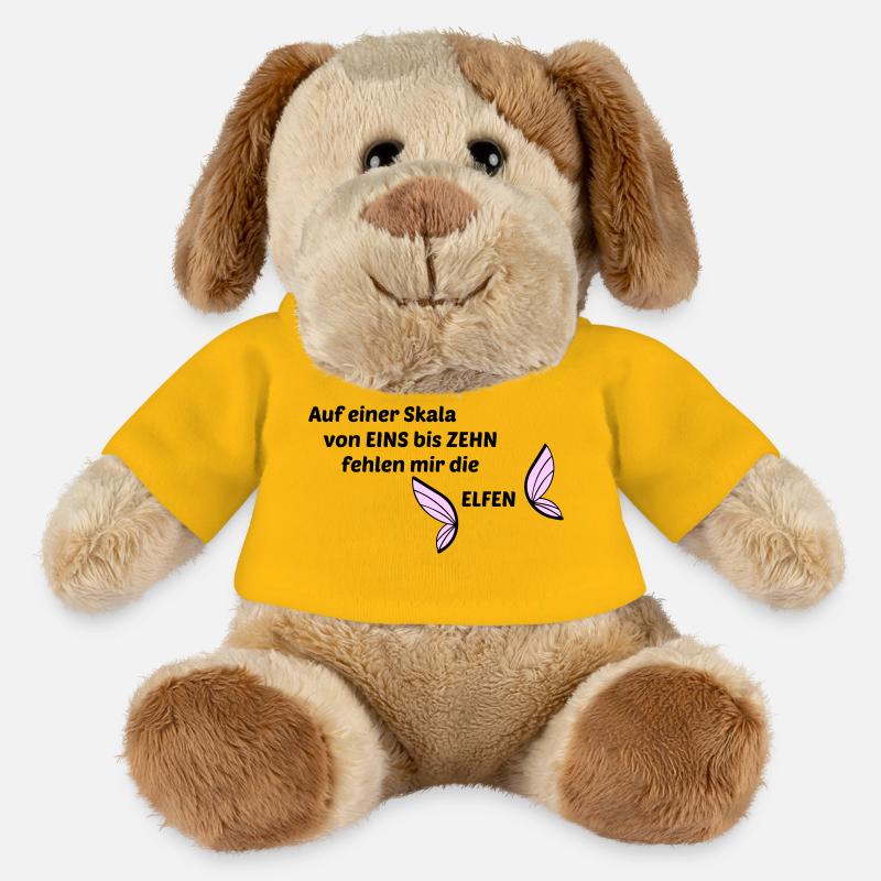 Elfen - MiniFeet® Hund Helge - Sonnengelb