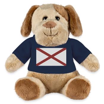 Flagge des Bundesstaates Alabama - MiniFeet® Hund Helge - French Navy - Vorne