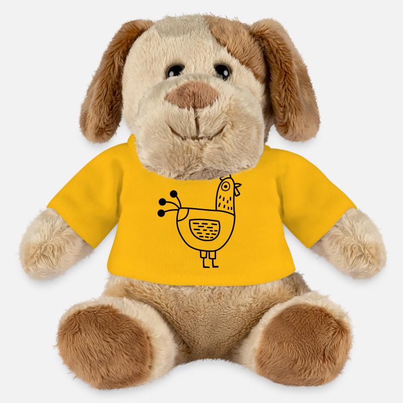 Huhn - MiniFeet® Hund Helge - Sonnengelb