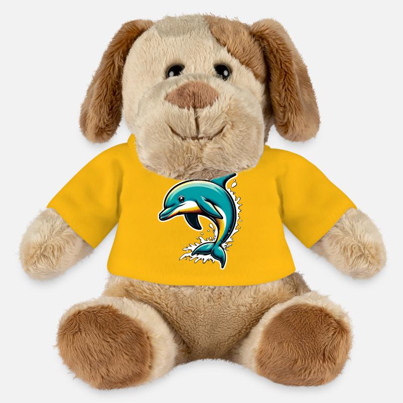 Delfin - MiniFeet® Hund Helge - Sonnengelb