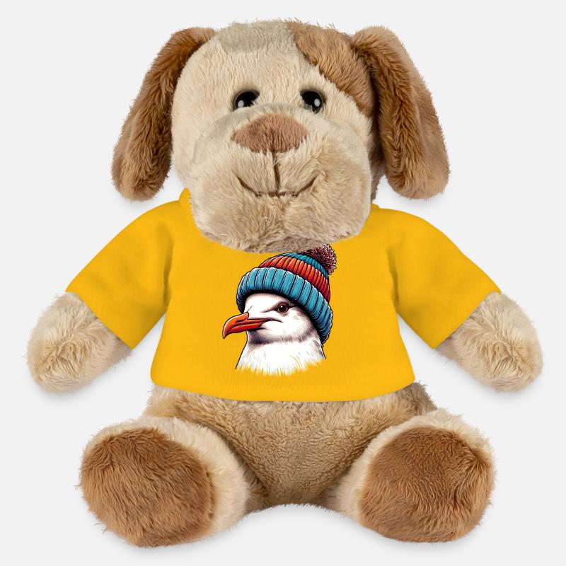 Möwe - MiniFeet® Hund Helge - Sonnengelb