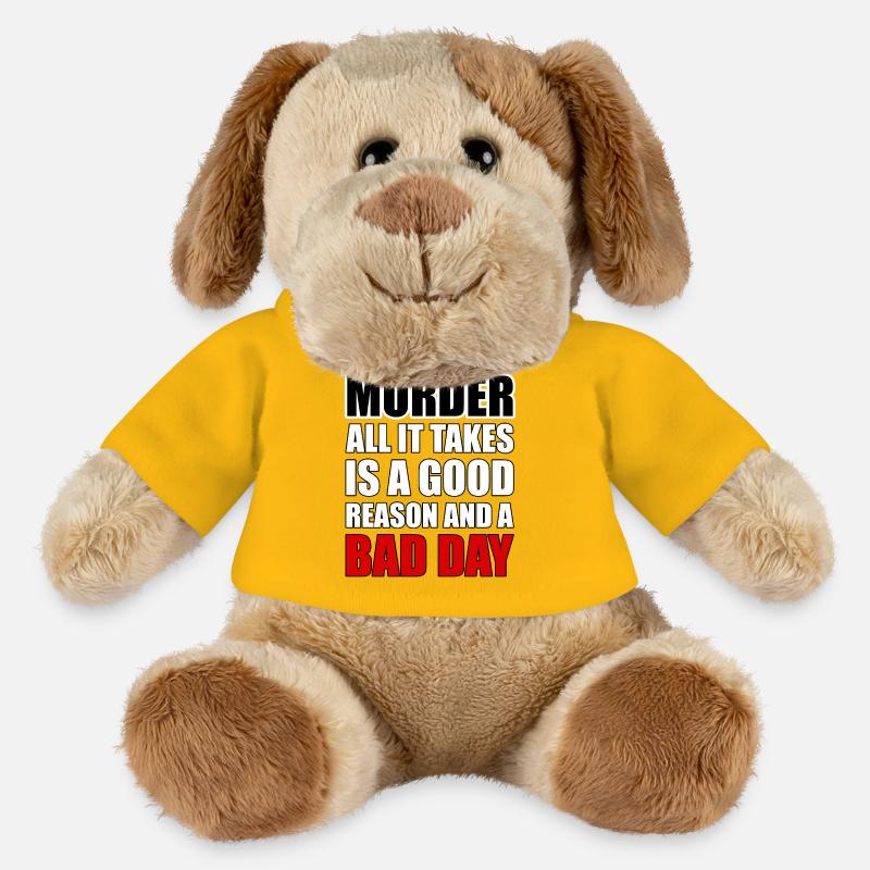 Mord – ein guter Grund und ein schlechter Tag - MiniFeet® Hund Helge - Sonnengelb