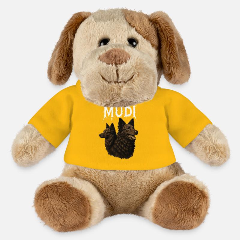 Mudi - MiniFeet® Hund Helge - Sonnengelb