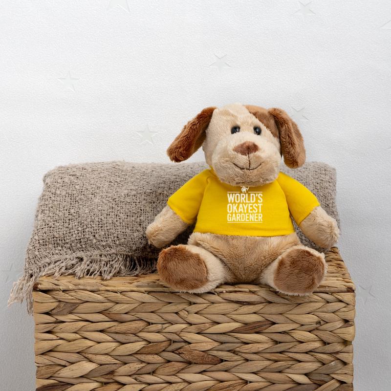 Jardinier le plus correct du monde Expression drôle pour Chien en peluche Helge MiniFeet®