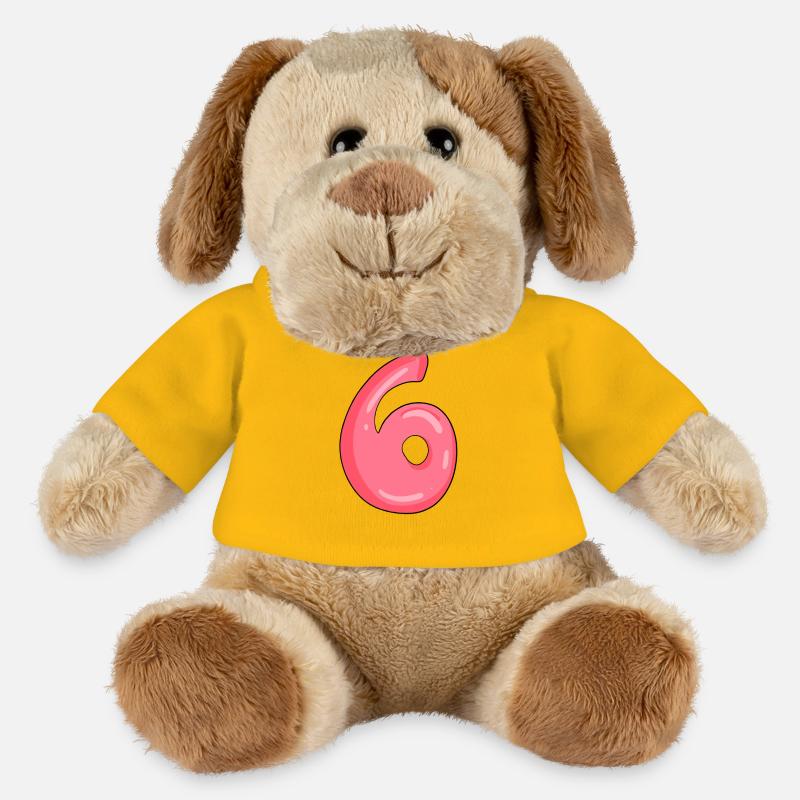 Nummer 6 - MiniFeet® Hund Helge - Sonnengelb