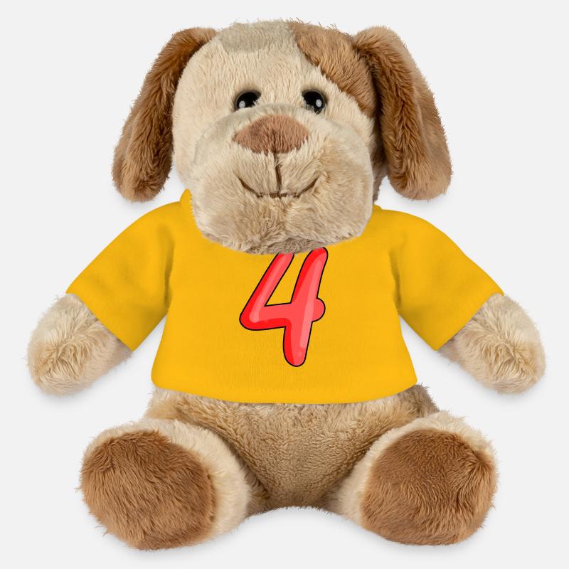 4 - MiniFeet® Hund Helge - Sonnengelb
