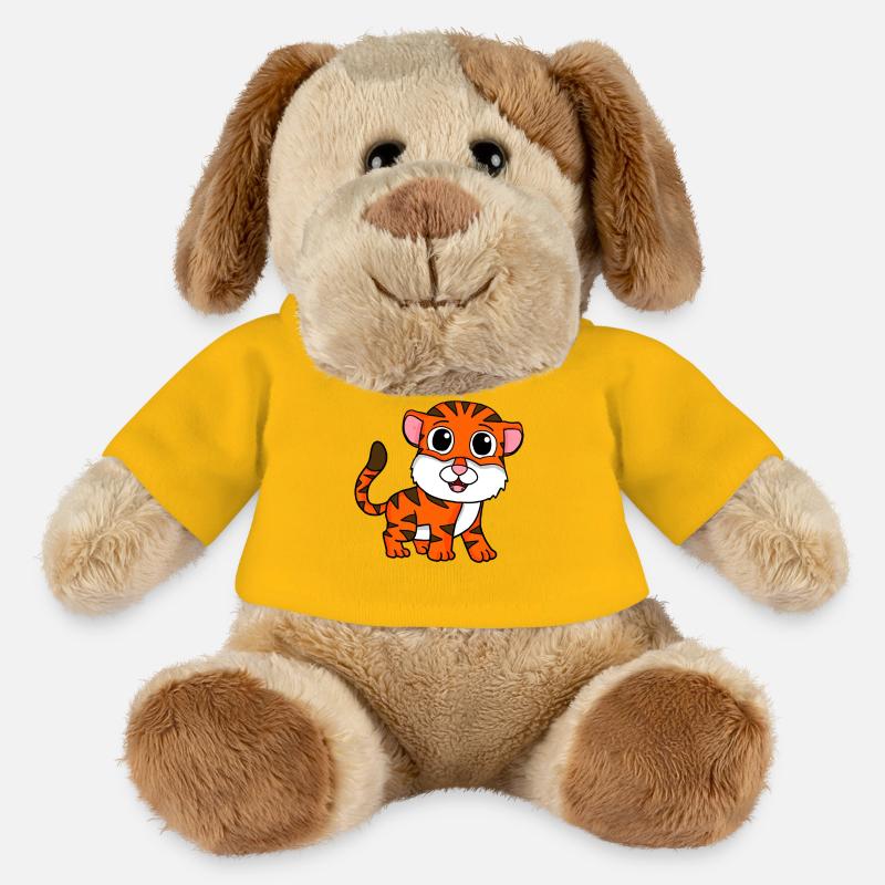 Tiger - MiniFeet® Hund Helge - Sonnengelb