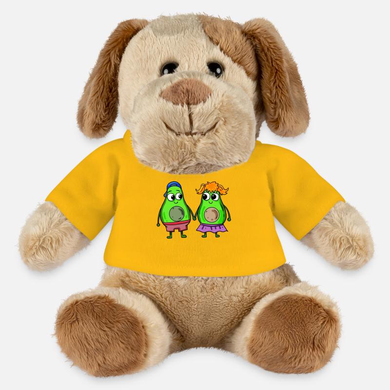 Avocado Paar - MiniFeet® Hund Helge - Sonnengelb