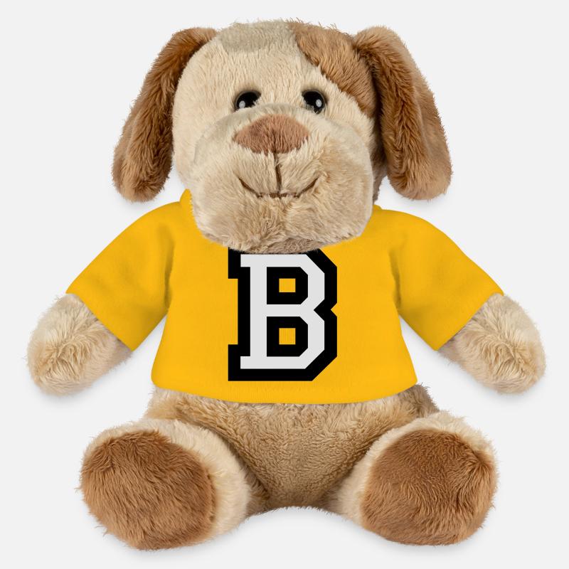 Buchstabe B - MiniFeet® Hund Helge - Sonnengelb