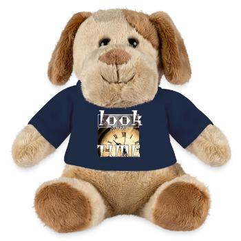 Schauen Sie auf die Zeit - MiniFeet® Hund Helge - Sonnengelb - Vorne