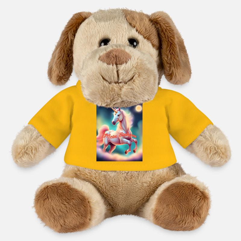 Mein Einhorn - MiniFeet® Hund Helge - Sonnengelb