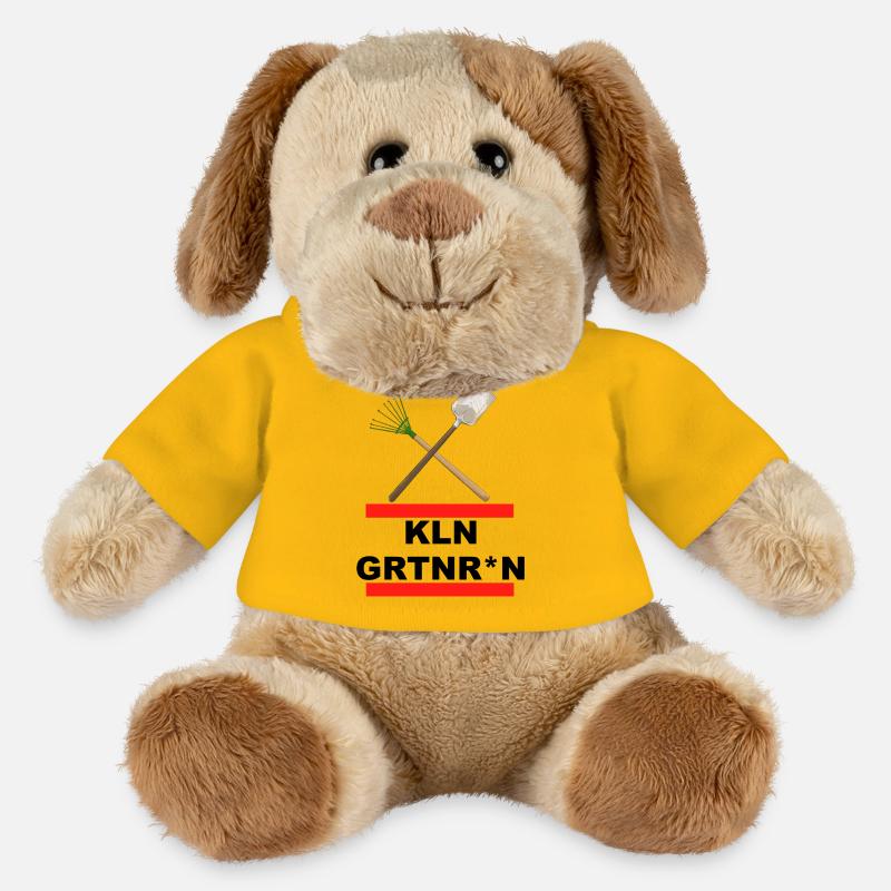 Kleingarten - Kleingärtner*in - MiniFeet® Hund Helge - Sonnengelb