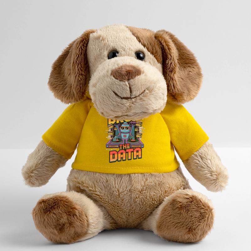 Drop the Data DJ Robot Techno Design MiniFeet® Dog Helge