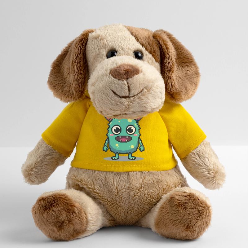 8-Bit Cute Pixel Monster Retro 90s Style MiniFeet® Dog Helge