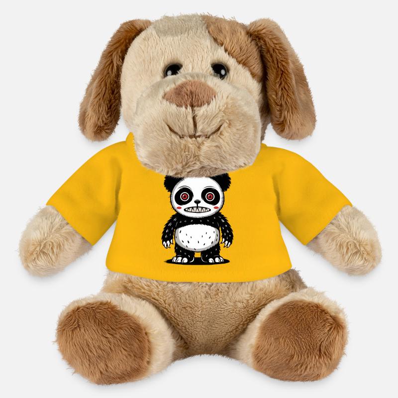 Panda Bear - MiniFeet® Dog Helge - sun yellow
